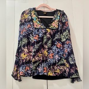 Vineet Bahl Anthropologie Blouse, Size XL